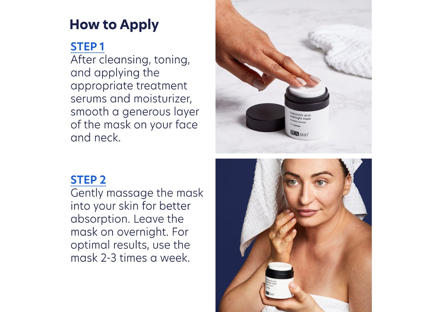 PCASkin Hyaluronic Acid Overnight Mask