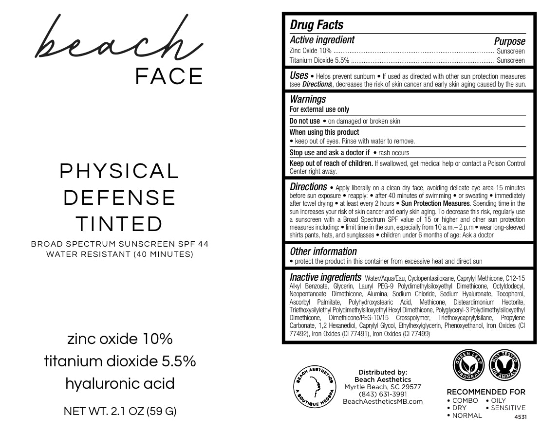 BeachFACE Physical Defense SPF 44