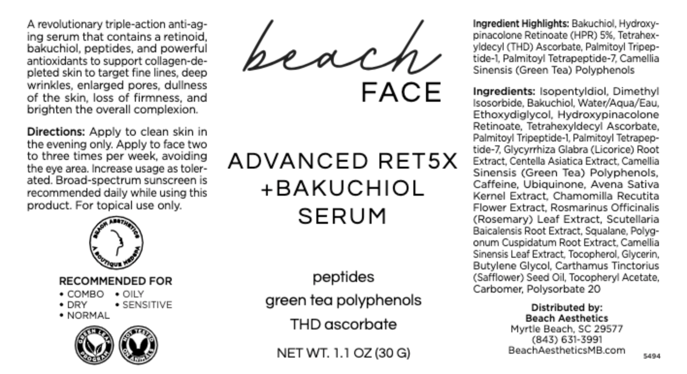 BeachFACE Advanced Ret5x Serum
