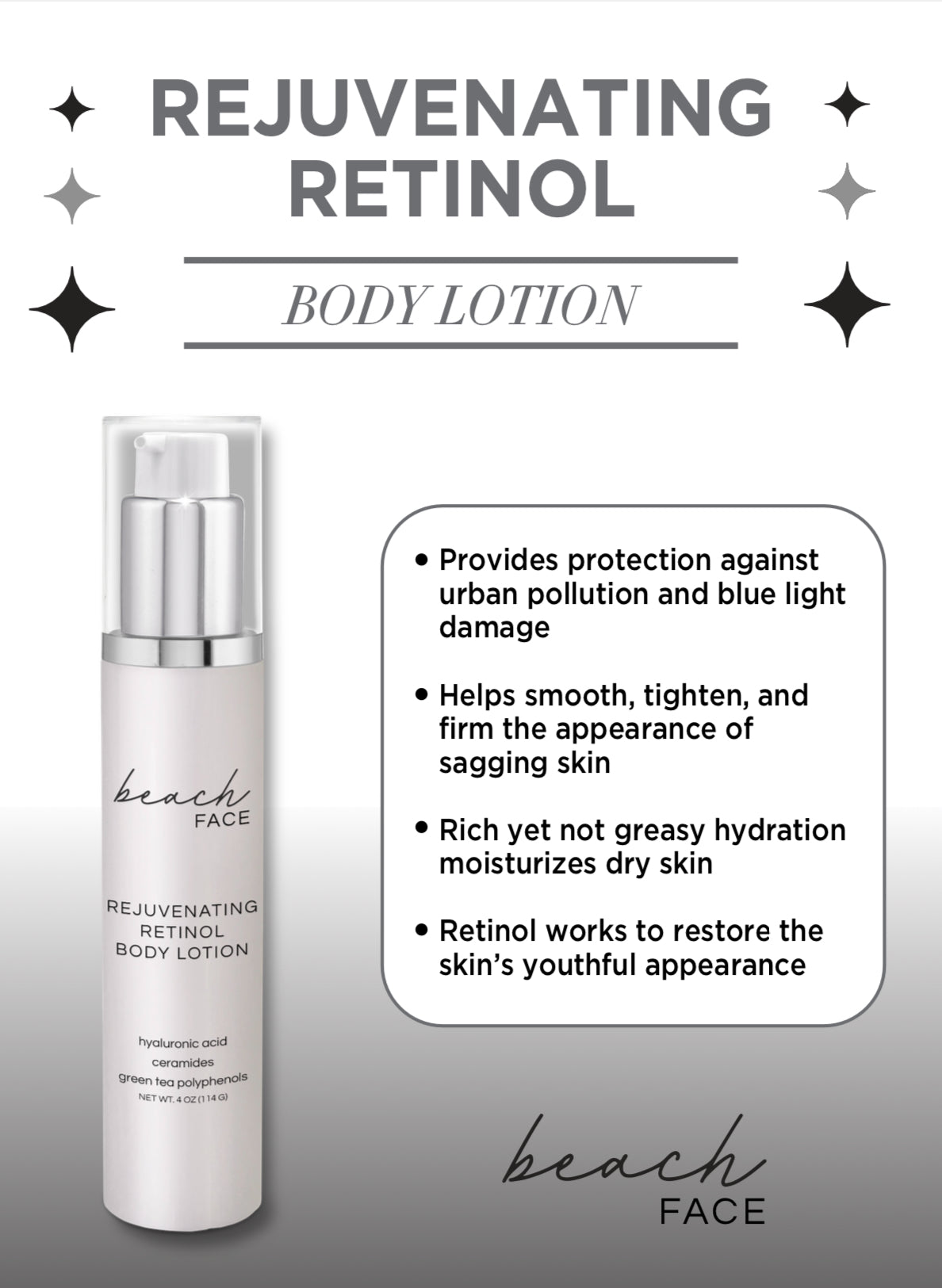 Rejuvenating Retinol Body Lotion