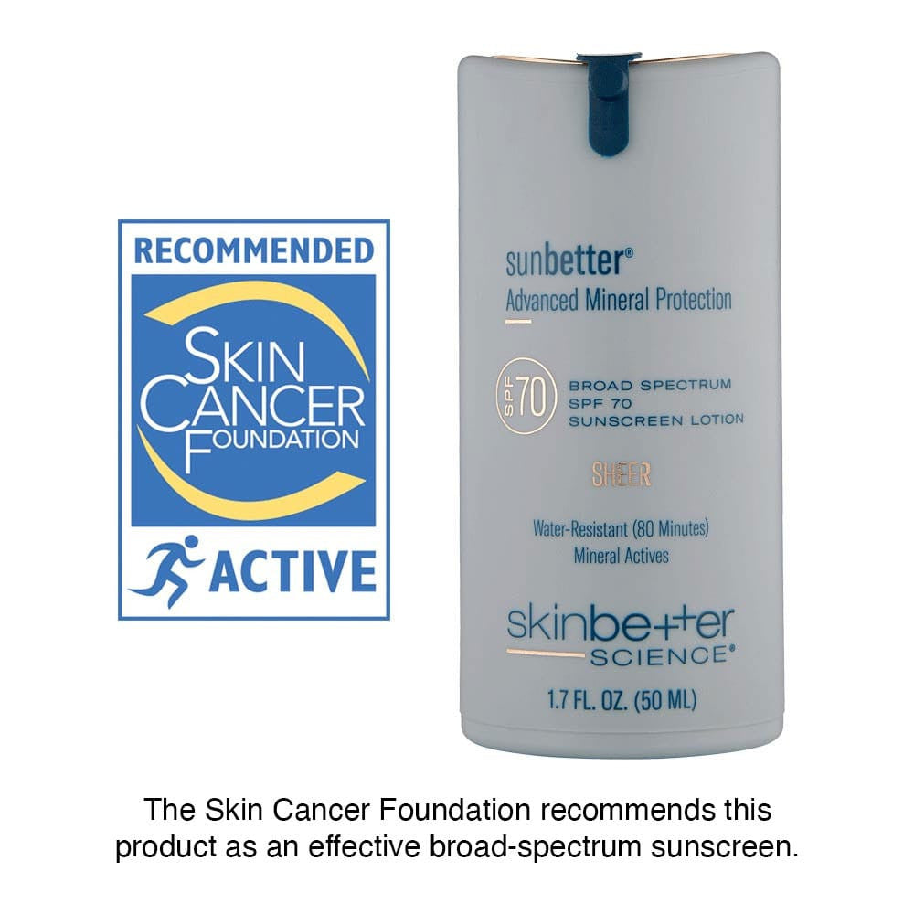 Sunbetter SHEER SPF 70 Sunscreen Lotion