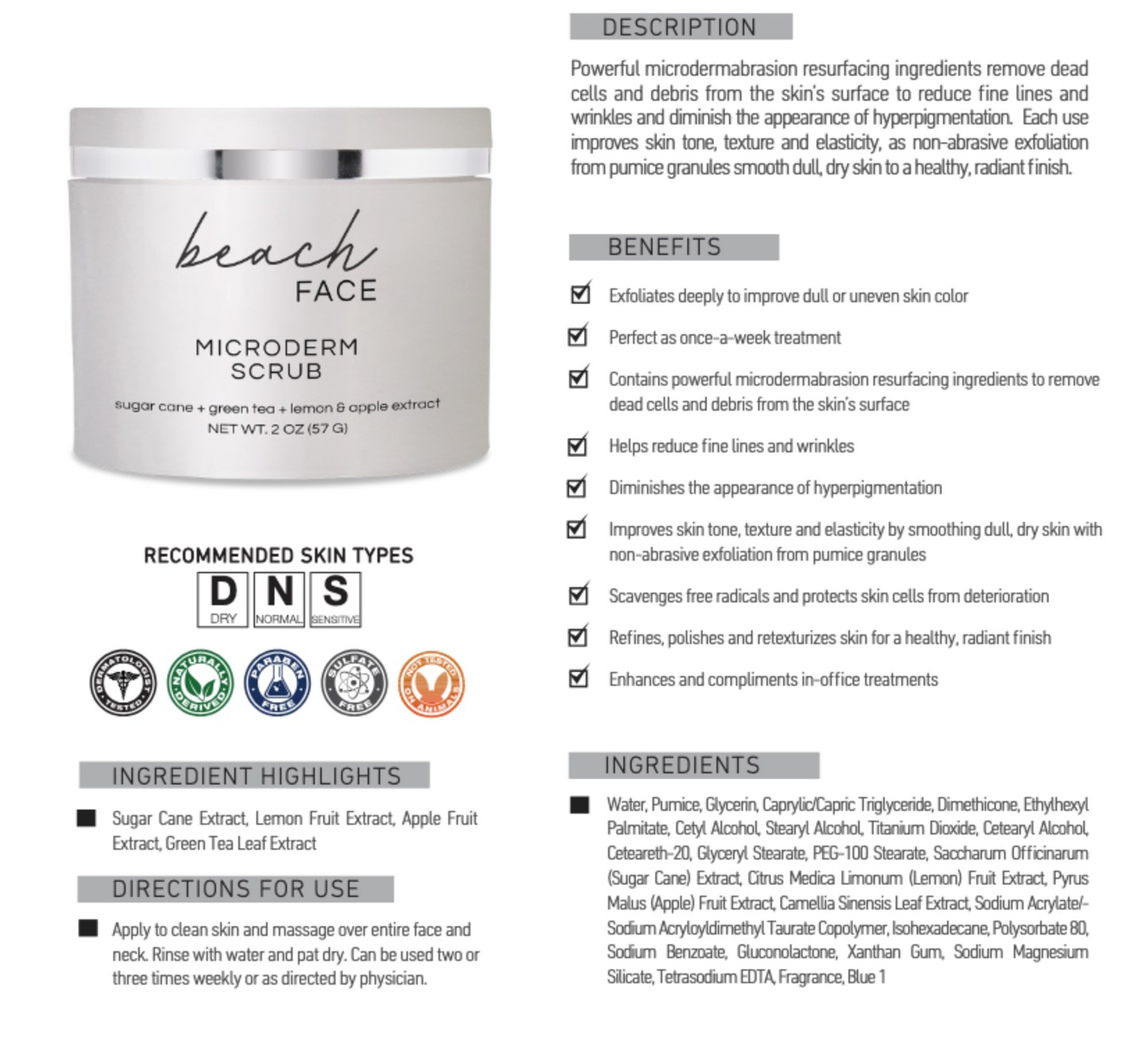 Microderm Scrub