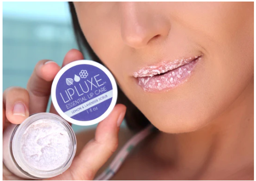 Lip Luxe Lemon Lavender Lip Scrub